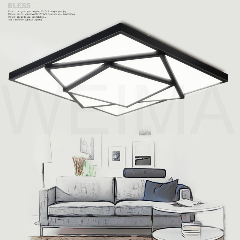 New Modern LED Ceiling light for living room LED bedroom study room bedroom led ceiling lamp Free shipping