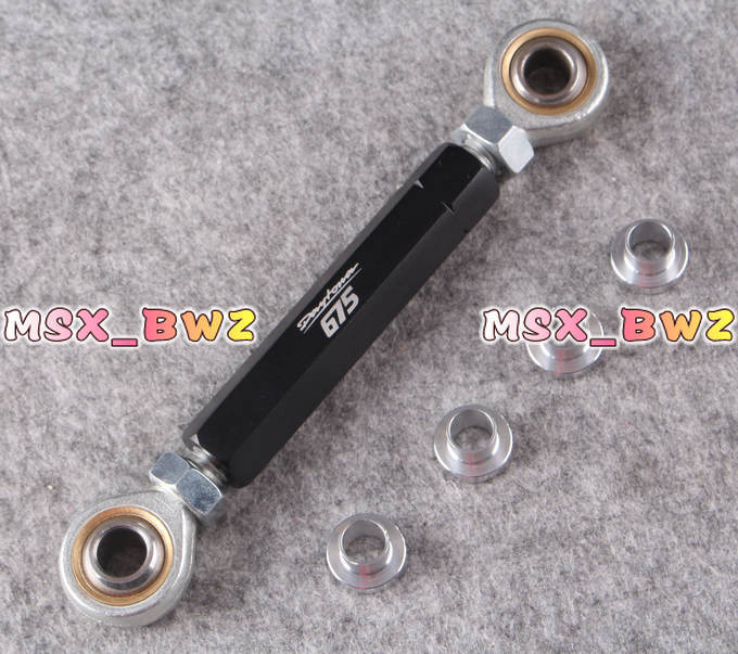New Motor Spare Parts Replacement Adjustable Motorcycle Rear Lowering Links Kit For Triumph 675 Street Triple