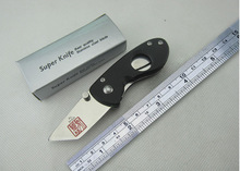 Free shipping AL Mar knife 5Cr15MOV G10 Handle pocket mini hiking hunting super knife camping knives tools best gifts