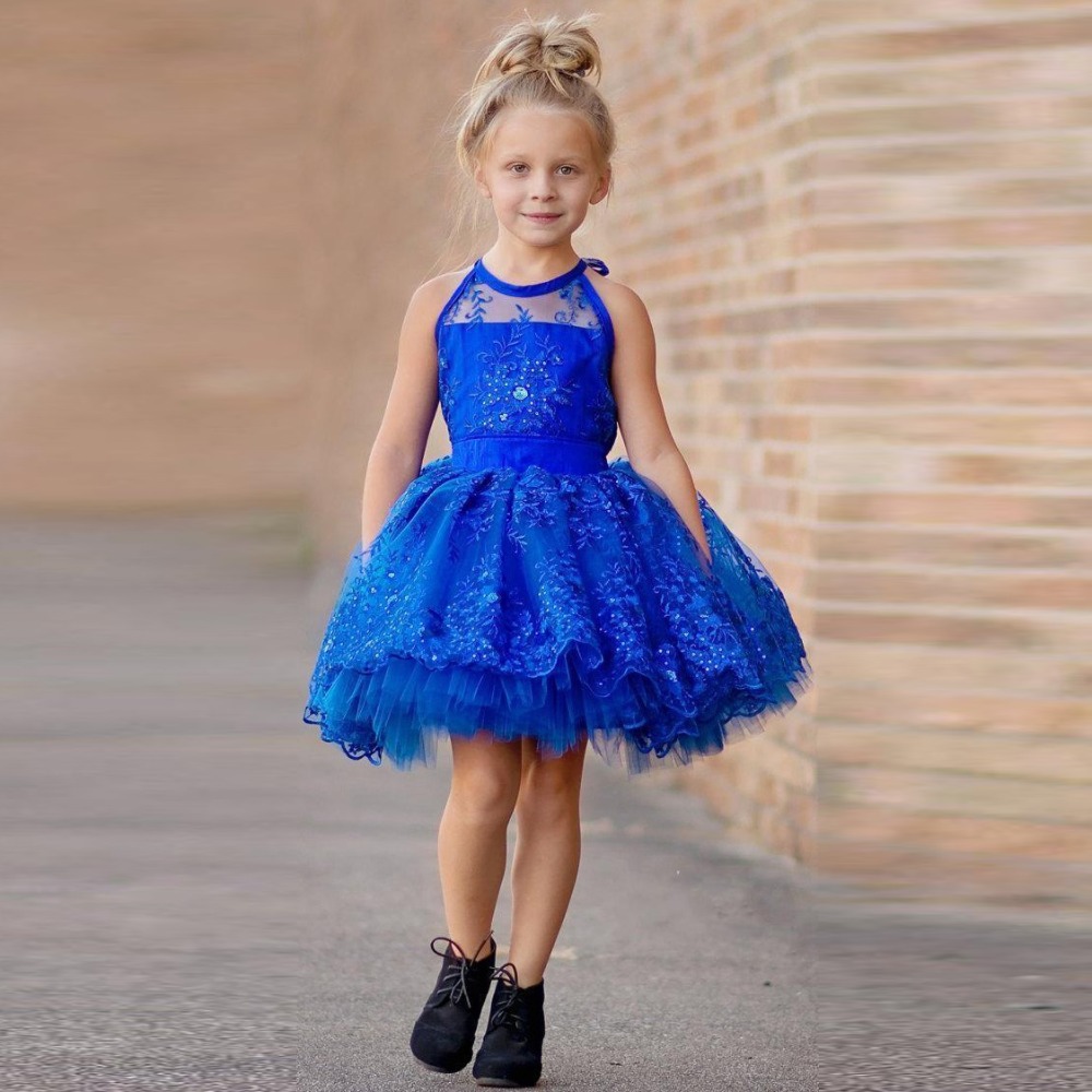 Flower Girl Dress Lace Casual