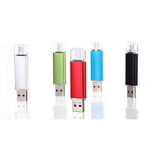 Hot selling metal flash memory usb flash drive pen drive 4gb 8gb 16gb 32gb 64gb memory stick dual usb 2.0 u disk pendrive usb