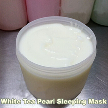 500g White Tea Pearl Sleeping Facial Mask Moisturzing Whitening Brighten Tone Age Spots Beauty Salon Equipment