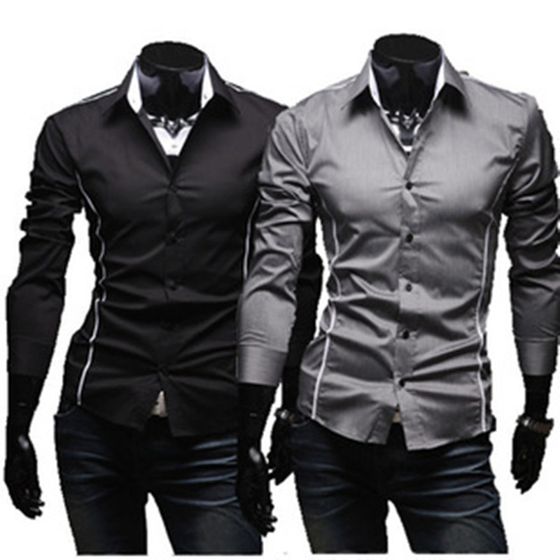 Men Shirts Hot Sale Men S Casual Shirts High Quality Men Slim Fit Clothes Mens Shirts