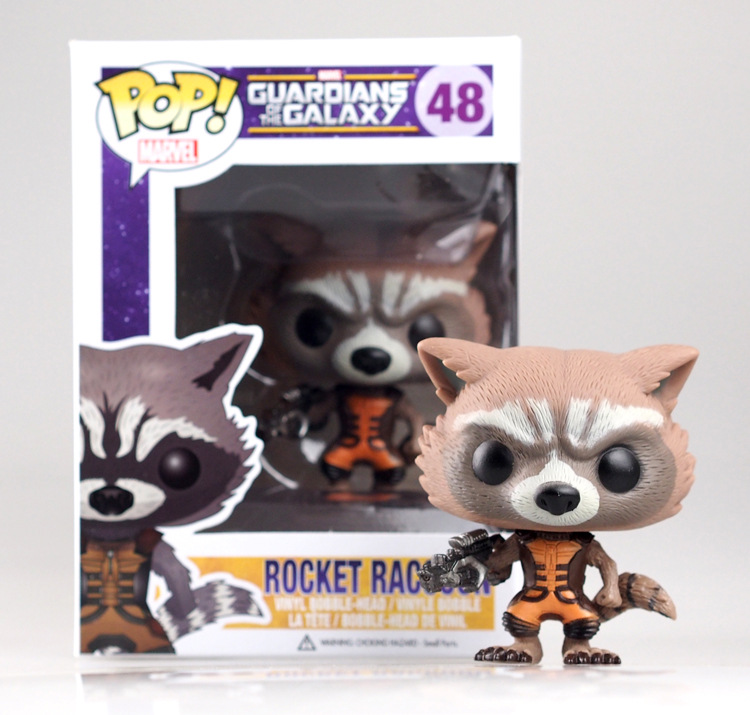 rocket raccoon doll