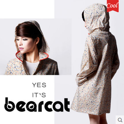 Japan Fashion Womens Thin Portable Tour Long Trench Raincoats font b burberry b font Waterproof Girls