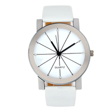Excellent Quality Relogio Feminino Women Analog Quartz Dial Hour Watch Leather Wristwatch Reloj Mujer Round Case
