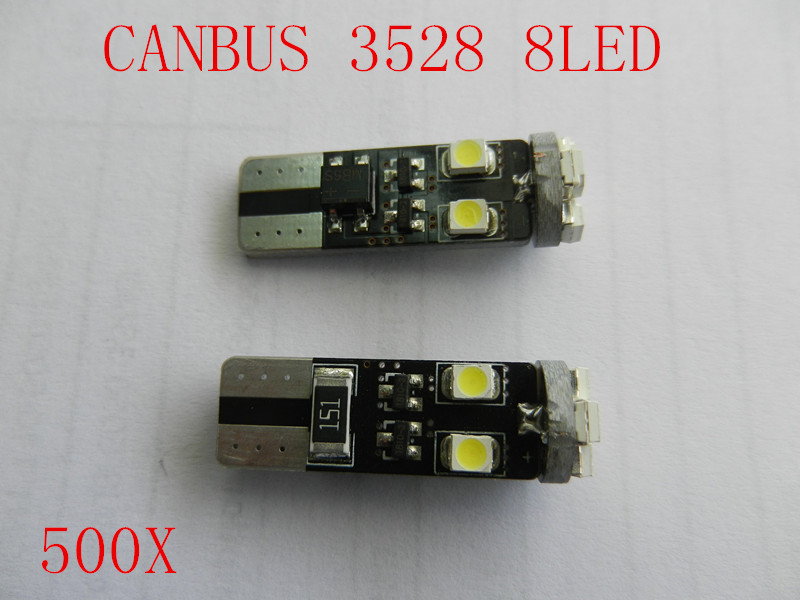500 ./ T10 Canbus  , W5w / 194 / T10 8  3528SMD  ( 8LED ),       