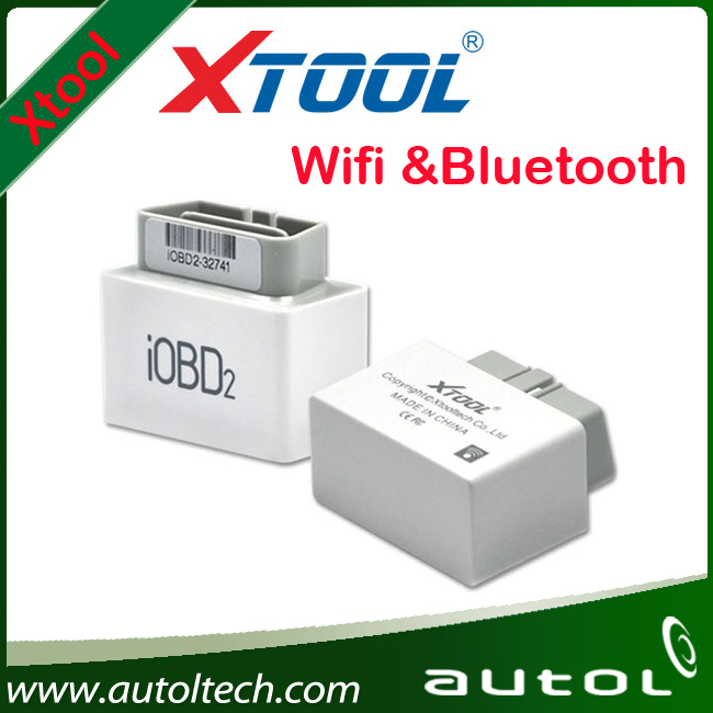 100%  XTOOL iOBD2 MFI BT OBD2 EOBD2   IOS  android-bluetooth  - 
