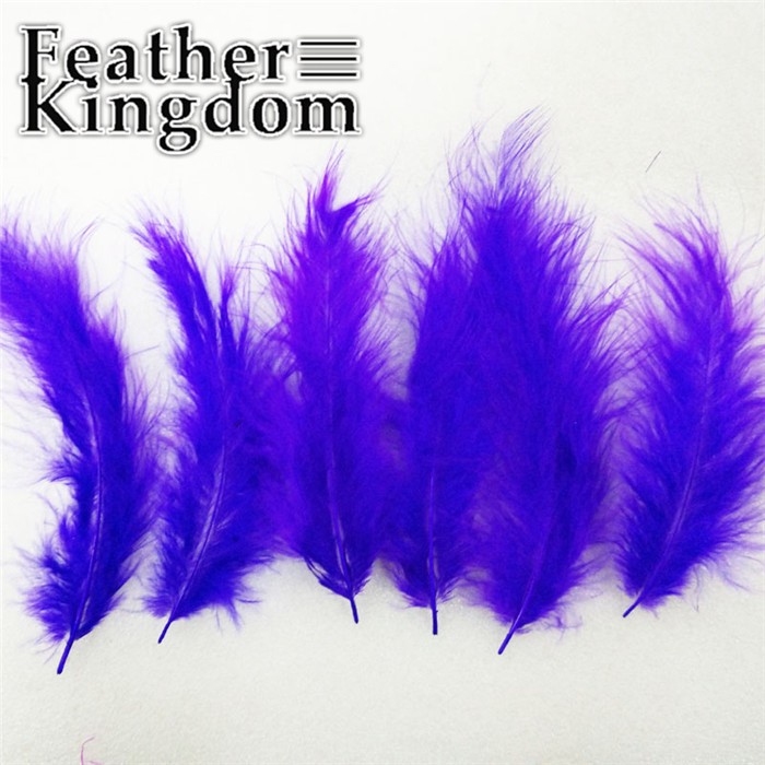purple Turkey feathers