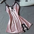 Silk Lace Women Sleepwear Ladies Sexy Lingerie Sleepdress Babydoll Nightdress Nightgown Sleepshirts Homewear 11 color 3