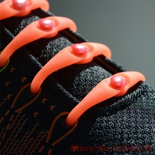 12pcs/box 2016 new funny gadgets convenient lock colorful elastic no tie silicone shoelaces lazy shoe laces for sneaker M000