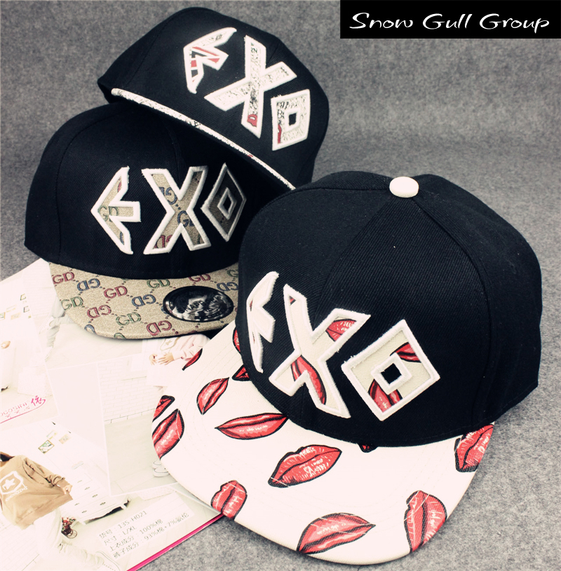 NEW Fashion Spring and Summer EXO Lips cap Unisex ...