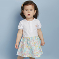 2016 Summer Style Sweet Baby Girl Dresses Mother Choice Top Quality 100 Cotton Comfortable Material Flower