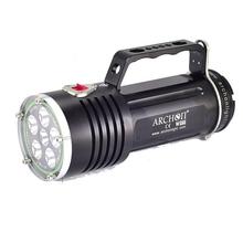ARCHON DG60 LED Diving Flashlight 6 x CREE XM-L2 5000 Lumens by 6×18650 Battery