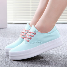 Trifle Canvas shoes woman women sneakers sport shoes wedge sneakers floral printed Simple and stylish Platform shoes