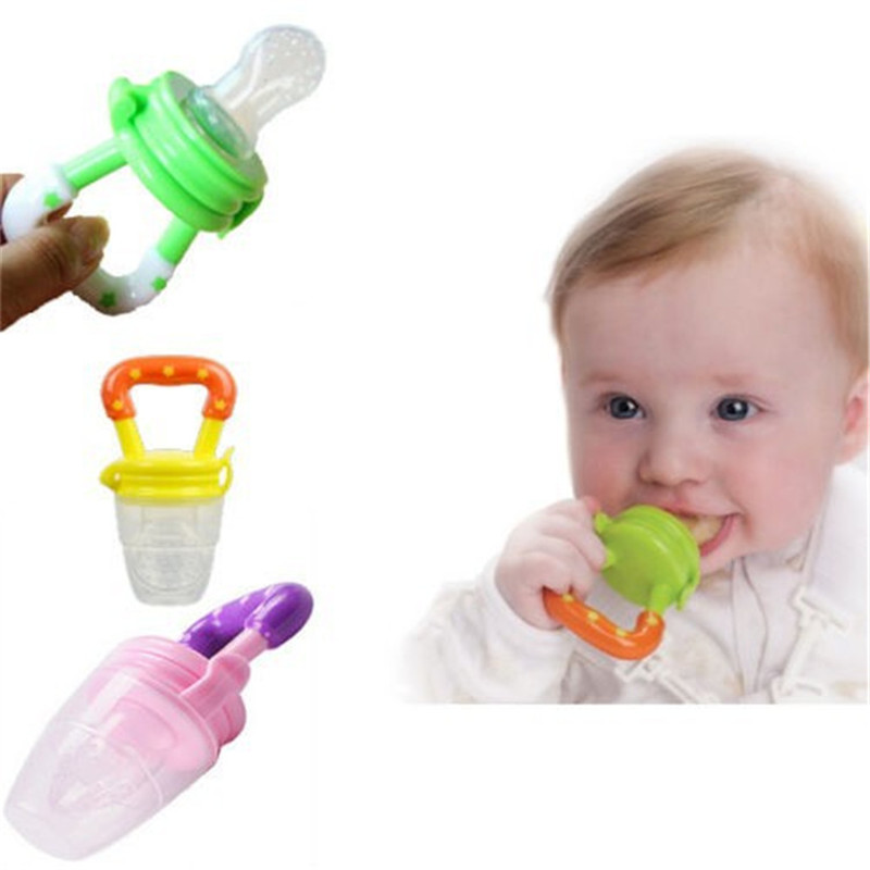New Kids Nipple Fresh Food Milk Nibbler Feeder Feeding Safe Baby