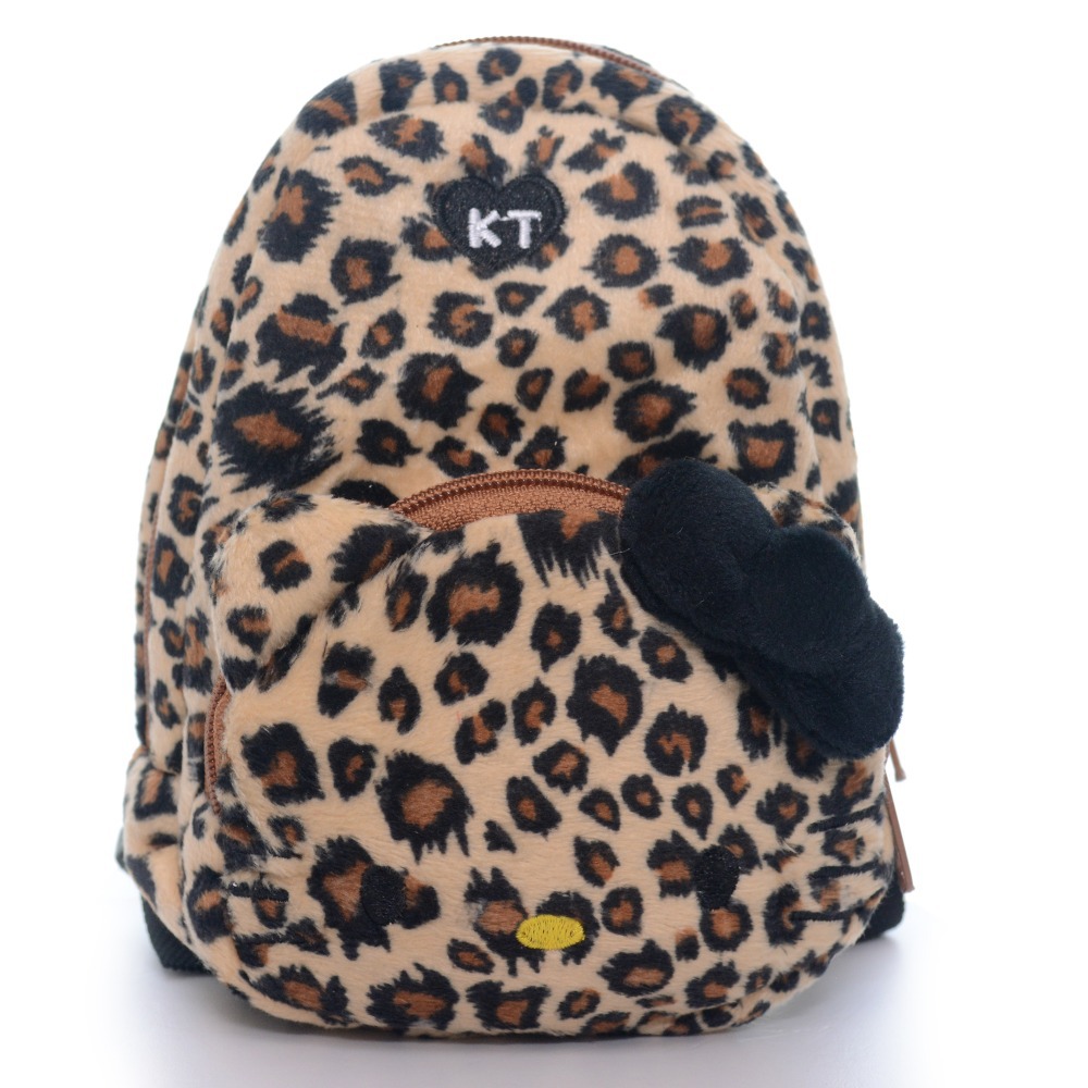 Portable Plush Leopard coin purse/Card/Key/cellPho...