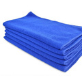 70 30cm Soft Microfiber 5PCS Microfiber Car Dry Clean Wash Polish Multi function Towel Blue ME3L