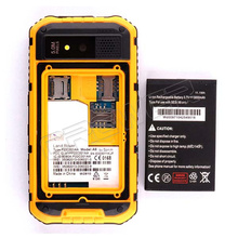 0riginal MTK6572 Dual Core Android 4 4 Gorilla glass A8 IP68 rugged Waterproof phone GPS Dustproof