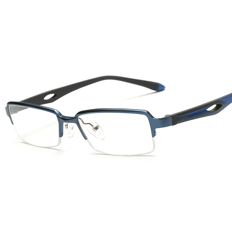 2016 New Brand Design Men Business Aluminum Eyeglasses ...