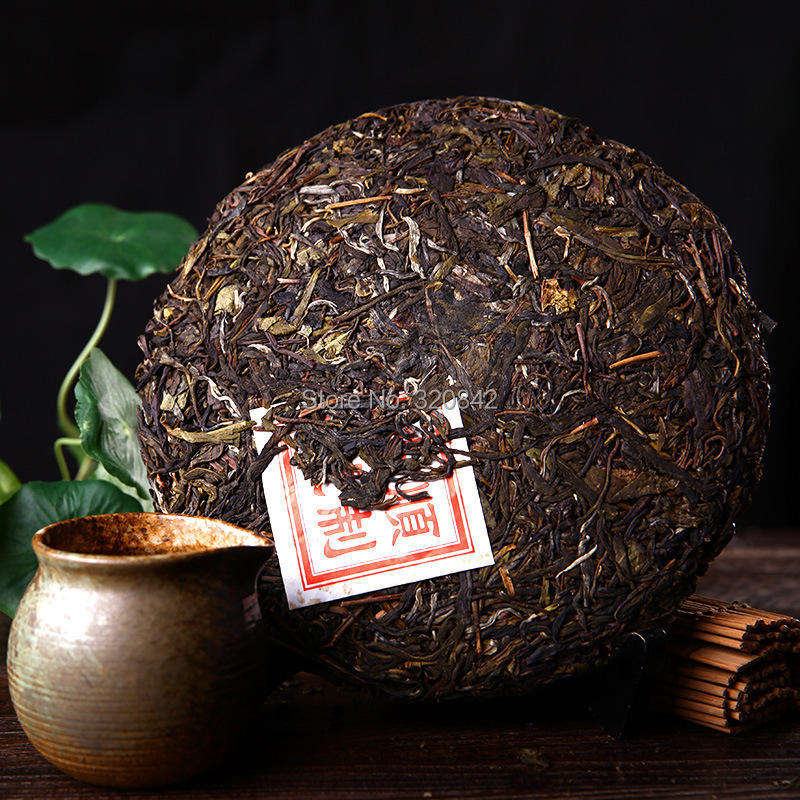 Yunnan raw Puer tea 357g pu er tea cake shen puerh wholesale the chinese green pu