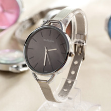 Relojes Mujer 2015 New Fashion Women Dress Watch Stainless Steel Wrist Watch Ladies Quartz Watches Female