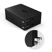 AUKEY Original Quick Charge 2 0 USB Wall Charger 3 Port Smart Fast Turbo Mobile Charger