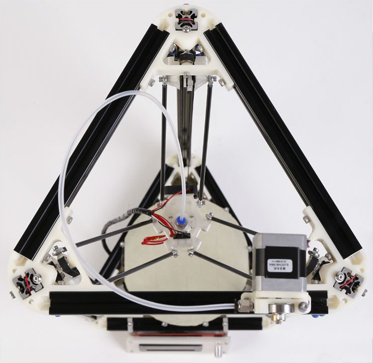 2016 new arrive high quality diy 3d printer delta kit with 40m filament masking tape 8GB