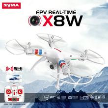 Original Syma X8W Explorers Drone WiFi FPV RC Quadcopter 4CH 6-axis Gyro Dron With HD 2.0MP Camera RTF White Free Shipping