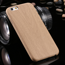 Wood Bamboo Pattern Leather PU Cases For Iphone 6 6s 4 7 Plus 5 5 Case