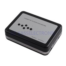 Free shipping 2015 new USB Cassette Player Recorder convert Cassette to MP3 in SD TF Card, no PC required