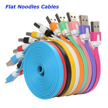 Color 1m 2m 3m Micro USB Cable Sync Data Charge USB Cable for Samsung Galaxy Cell