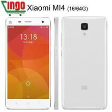 Original Xiaomi Mi4 M4 New Quad Core Mobile Phone 5″ Qualcomm Snapdragon 801 1920X1080P JDI 3GB RAM 64GB ROM 13MP IR GPS MIUI