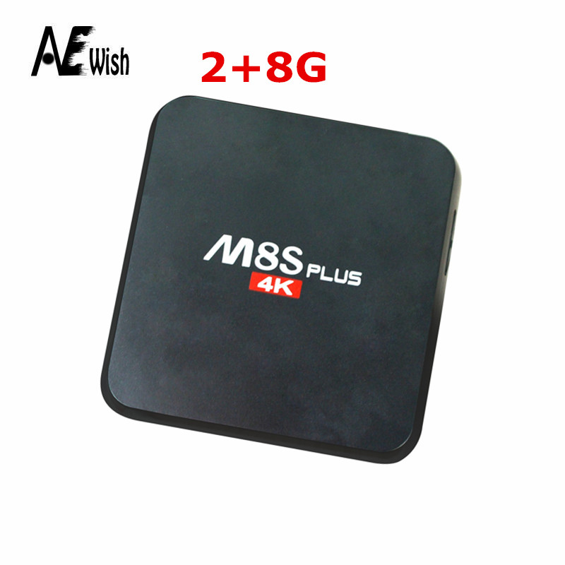 M8S Plus/m8s+ 2GB 8GB Android TV Box S905 android 5.1 quad core 1000M KODI16.0 media player 2.4G 5G ual wifi set top box