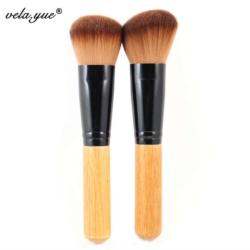 Professional Makeup Brushes Set 2pcs Multipurpose Brushes For Face Makeup Round Angled