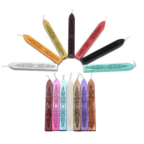 Lowest Price 5pcs Colorful Sealing Wax Stick Stamp Wax For Documents Sealing New Arrival