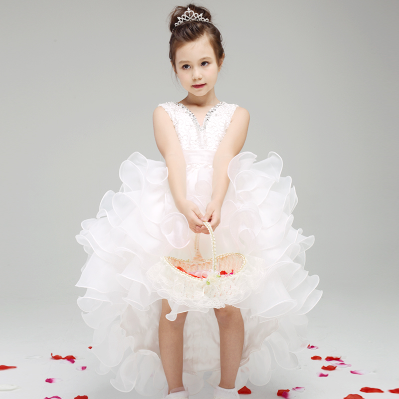 Aliexpress.com : Buy White Baby Girl Wedding Dress ...