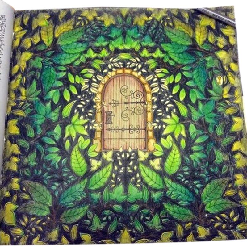Beautiful The Secret Garden Coloring Book Photos