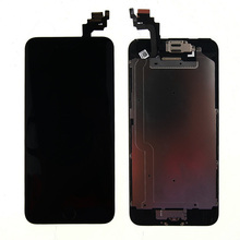 LCD Display Touch Screen Digitizer Mobile Phone LCDs Assembly With Home Button Replacement Parts For Iphone 6 Plus Black
