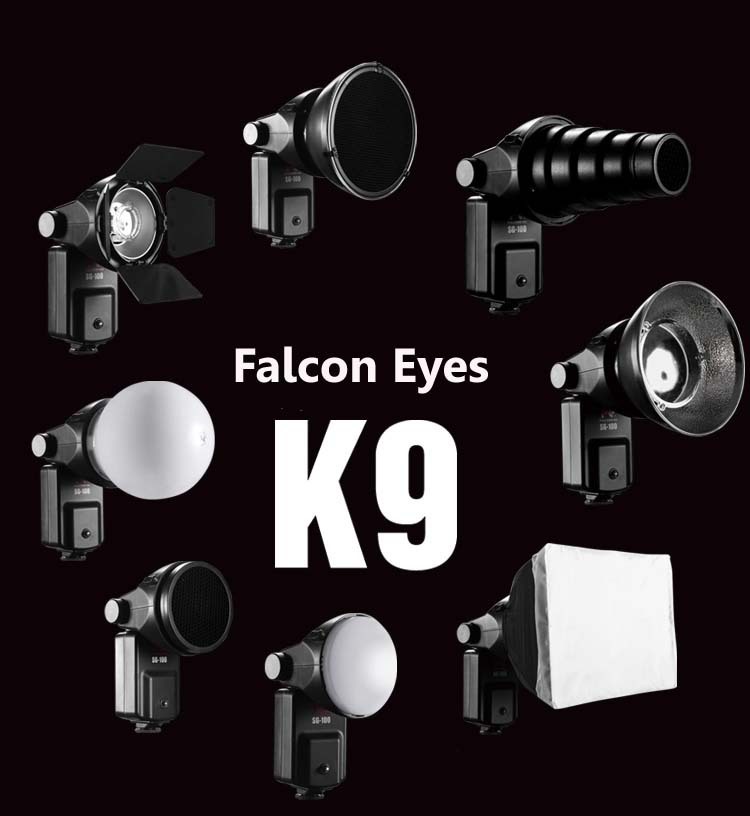 FALCON EYES Speedlite Accessories Kit SGA-K9 for Nikon SB 910 900 800 700 600 Canon 580EX II 430EX II 600EX-RT