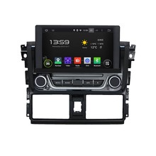 Cortex A9 HD 1024*600 Quad Core 1.6G CPU 16GB Android 5.1.1 Car DVD Player Radio GPS Navi Stereo for Toyota Yaris 2014