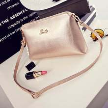 2015 Sunmer new fashion women’s leather handbag small shoulder bag messenger bag clutch bolsa feminina Pink, Gold,rose,white B7