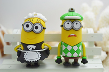 Cartoon Minions Usb 3.0 Pendrive 512GB Flash Drive Pen Drive 8GB 16GB 32GB 64GB 128GB 256GB Disk On Key Memory Stick Gadget Gift