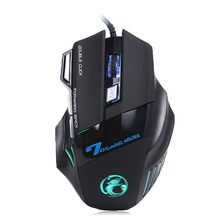 NEW проводной Gaming Mouse Мышь 7 Кнопки Оптический Компьютерная мышь E-Спорт USB мышь для портативного компьютера Ратон Ordenador X7