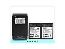 YIBOYUAN 2x 2300mAh Battery + USB Wall Charger for Samsung Galaxy S3 i9300 L710 i747 i535 R530