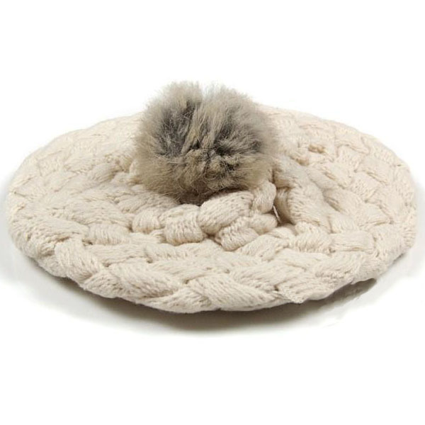 Kids Baby Children Crochet Knitting Beret Cap Cute Beanie Winter Hat 4 Colors XL145 Free Shipping