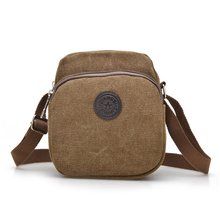 2016 Men Women Shoulder Bag Canvas Small Pocket Money Bag High Quality Material Messenger Outdoor Hiking