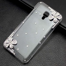 100pcs New Arrival Rhinestone Crystal Case Cover For xiaomi MIUI 2A 2S mi3mi4 hongmi red rice 2A note Hard Back phone cases