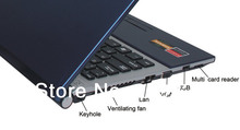 Free dhl shipping 15 6 Notebook Laptop with In tel Atom D2500 Dual Core 1 86Ghz