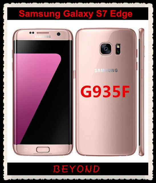 Samsung Galaxy S7 Edge G935F Original Unlocked 4G LTE Android Mobile Phone Octa Core 5.5" 12MP RAM 4GB ROM 32GB 3600mAh